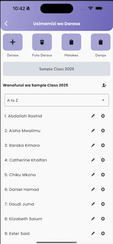 Darasa Langu app